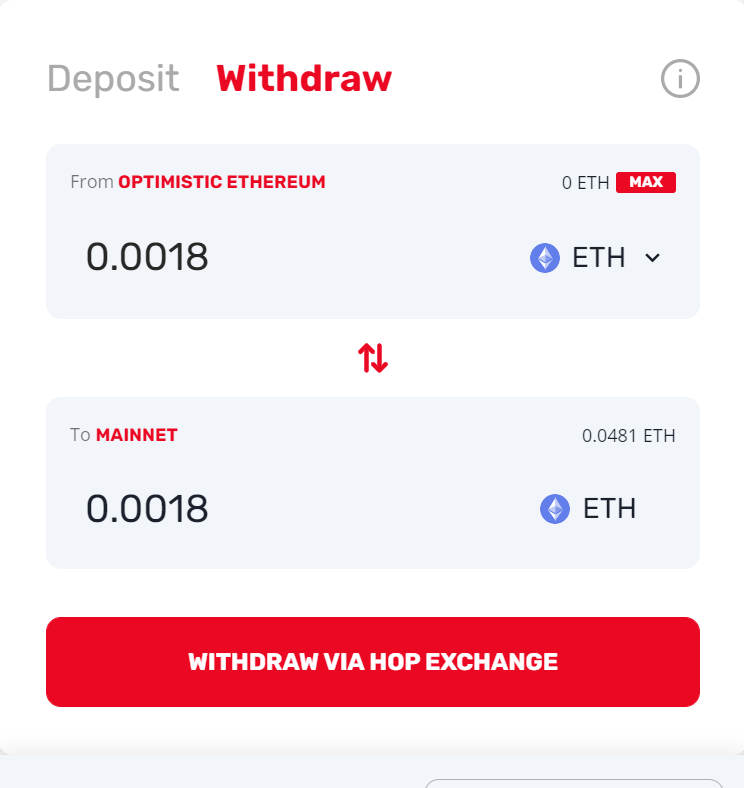 Optimism on MetaMask 6