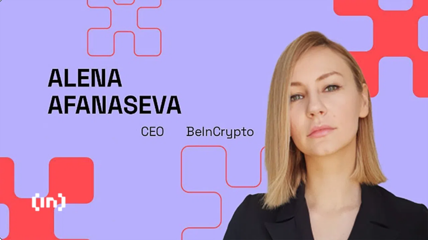 BeInCrypto CEO Alena Afanaseva ในงาน Web3  LABITCONF 2022