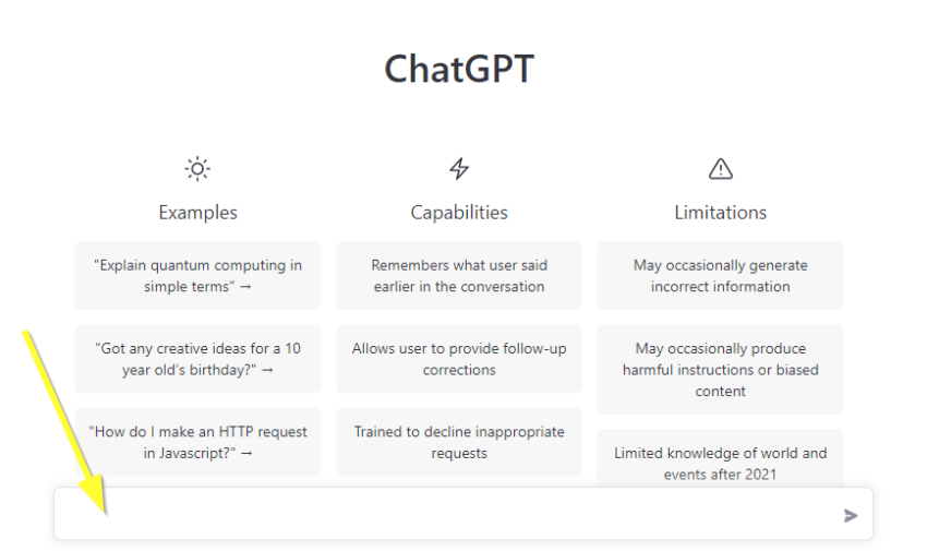 UI และ UX ของระบบ ChatGPT