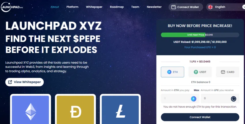 แพลตฟอร์ม Launchpad XYZ ช่วยลดความซับซ้อนของโลก Web3